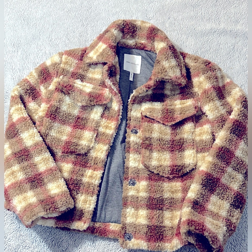 Avec Les Filles XS Crop Jacket